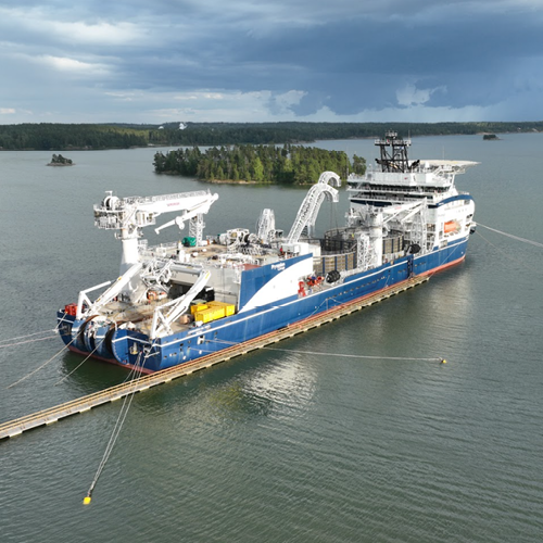 FI HV Cable vessel Leonardo da Vinci